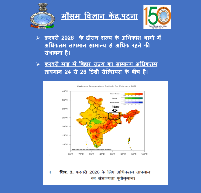 Bihar Ka Mausam: बिहार में ठंड के बीच इन जिलों में बारिश का अलर्ट, मौसम विभाग ने जारी की एडवाइजरी 3 image 6