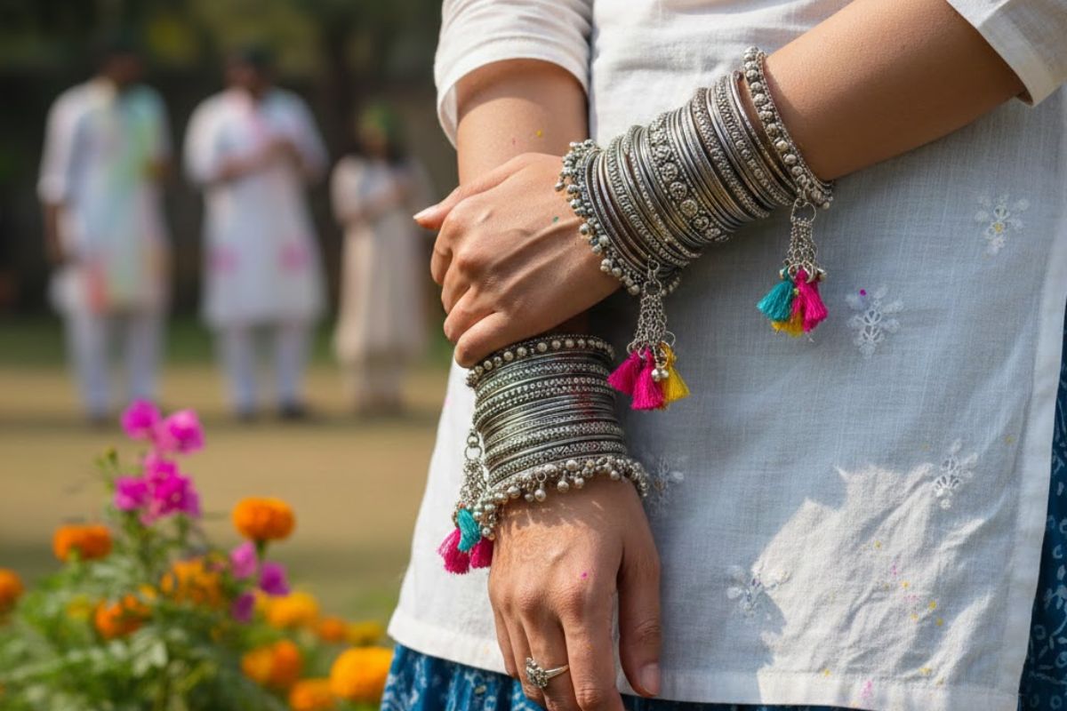 होली पार्टी के लिए ट्राई करें ये चूड़ियां, लुक को बनाएं खूबसूरत