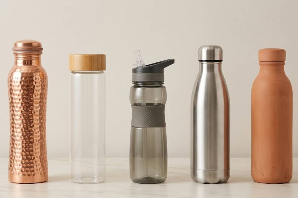 प्लास्टिक, स्टील या तांबा- पानी पीने के लिए कौन-सी बोतल है सबसे सही? एक्सपर्ट से जानें