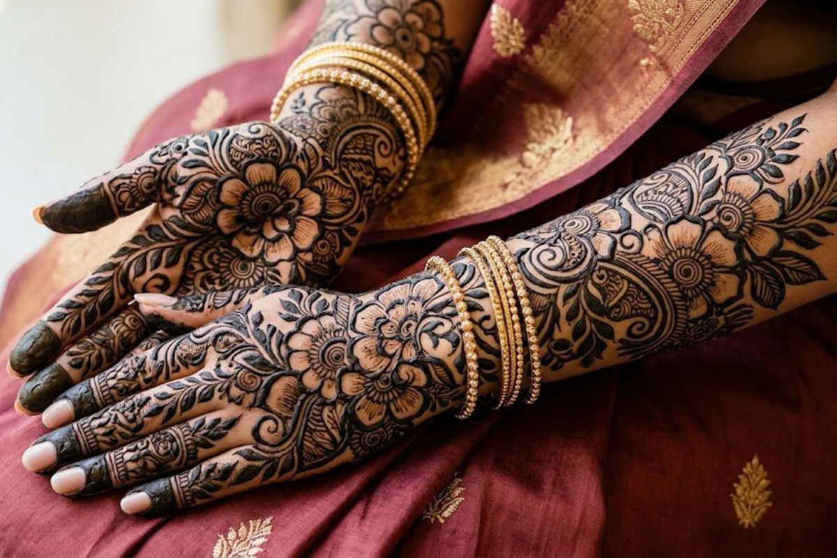 arabic mehndi design 