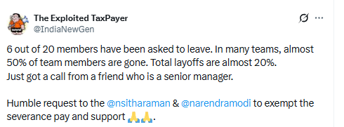 सुबह 6 बजे ईमेल भेजकर 30 हजार को निकाला, भारत के 12000 इंजीनियर्स बेरोजगार!