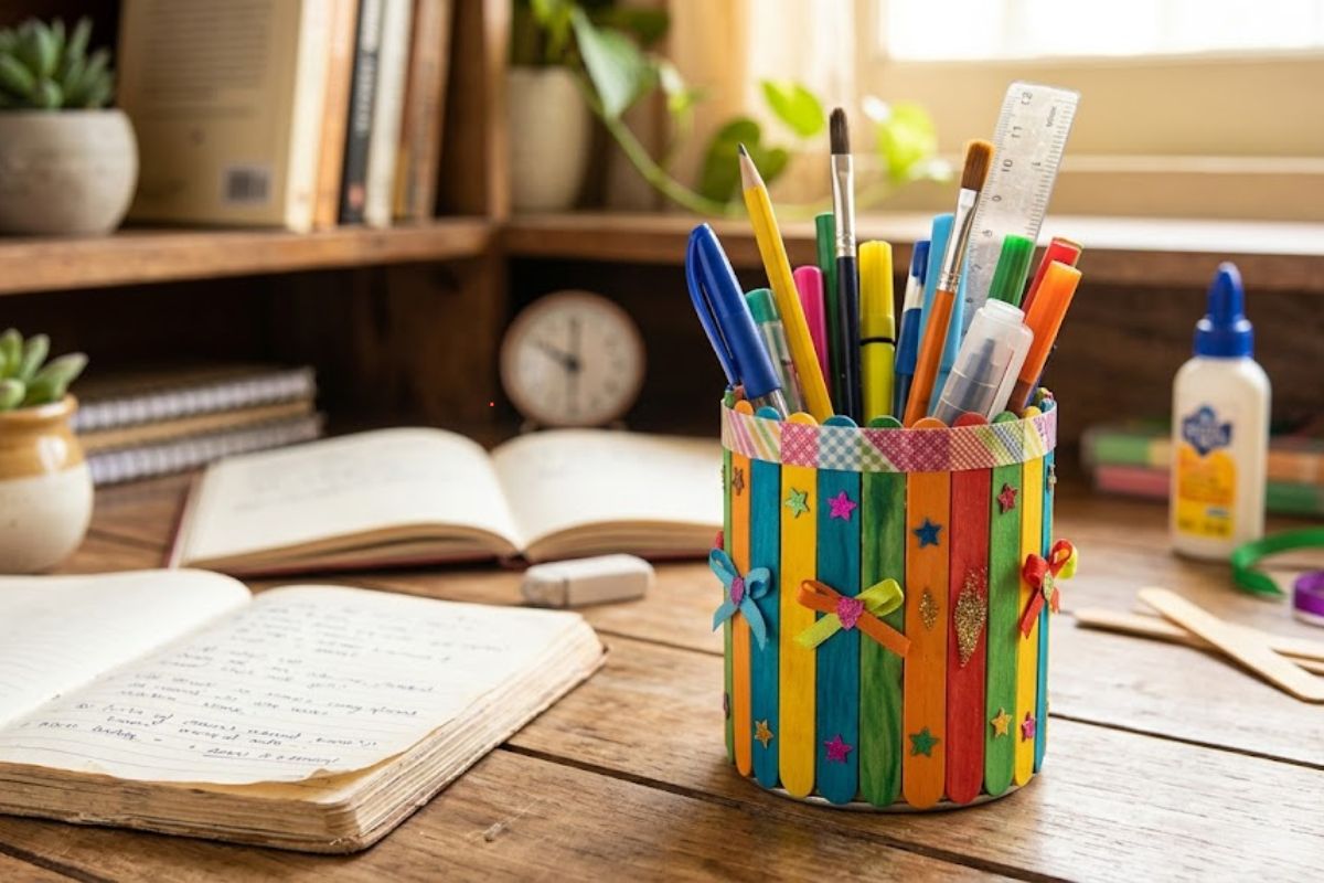 फेंकी हुई आइसक्रीम स्टिक्स से बनाएं खूबसूरत होम डेकोर, ट्राई यूनिक DIY गिफ्ट आइडियाज