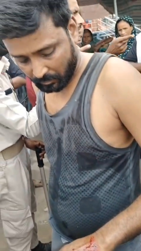 मुसरीघरारी में ट्रैफिक पुलिस पर अवैध वसूली एवं मारपीट का आरोप
