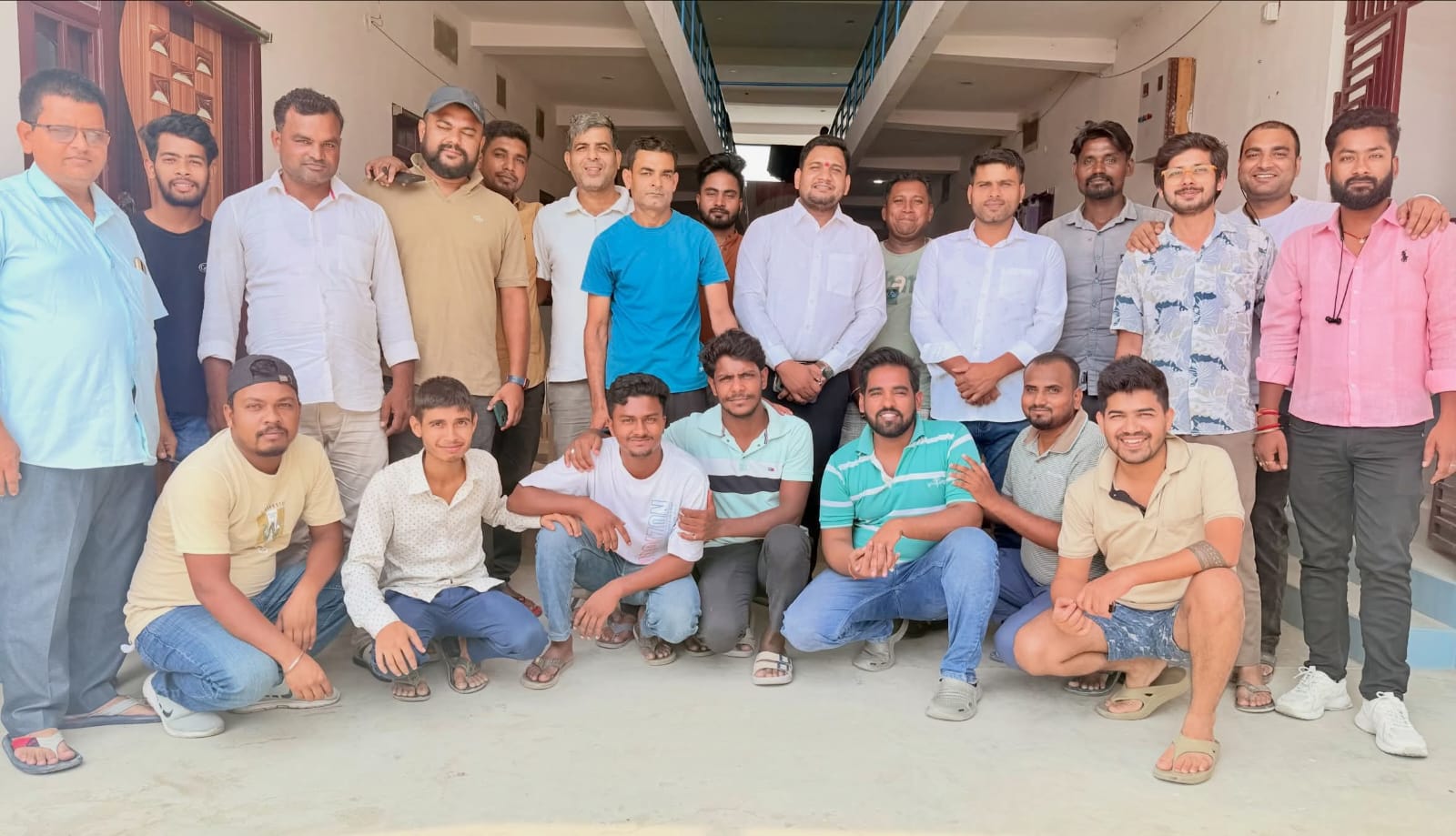 मुसरीघरारी में आयोजित होने वाले पैदल मार्च को लेकर युवाओं की हुई बैठक 