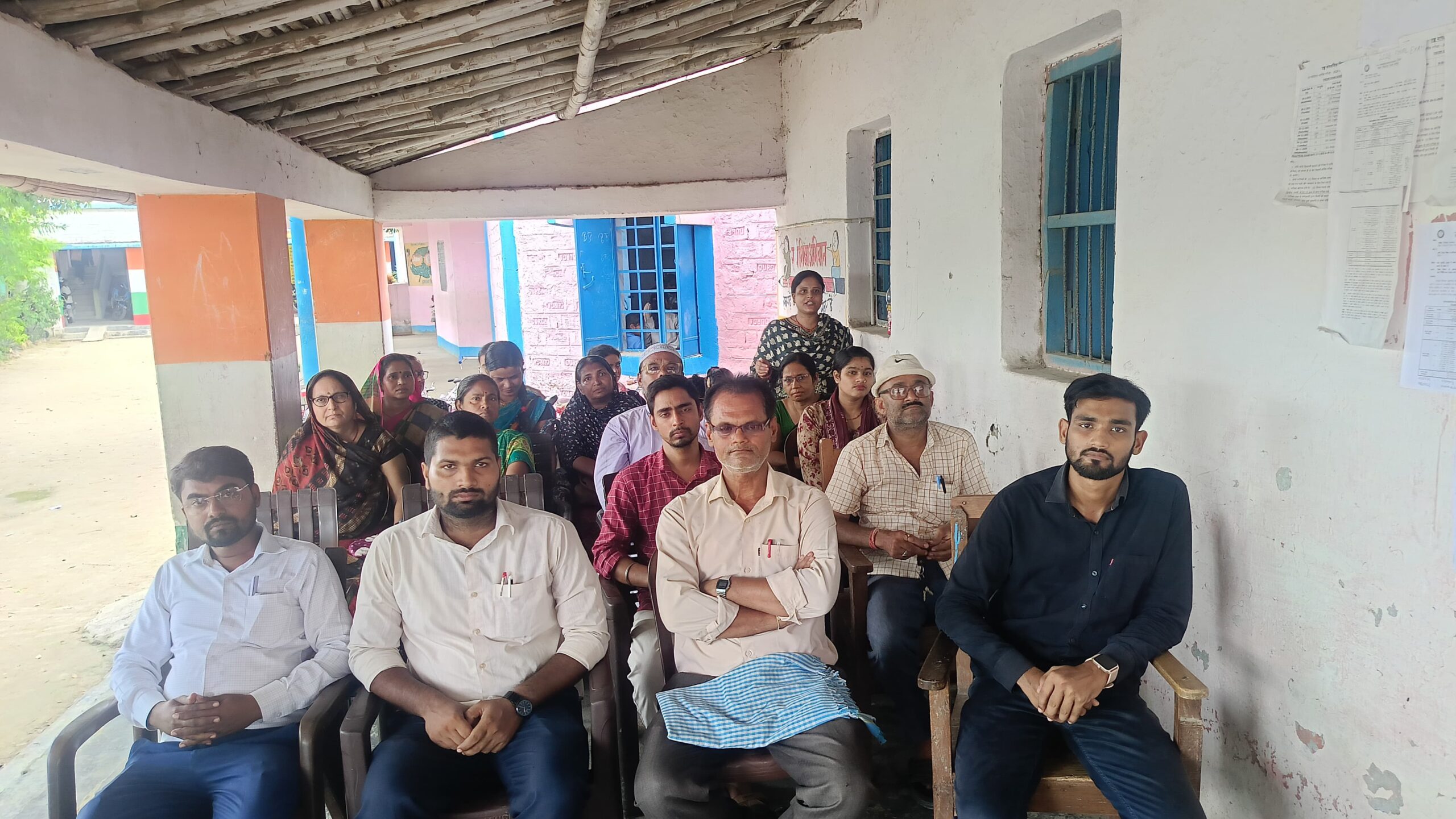 बखरी बुजुर्ग उच्च माध्यमिक विद्यालय में शिक्षकों की कार्यशाला