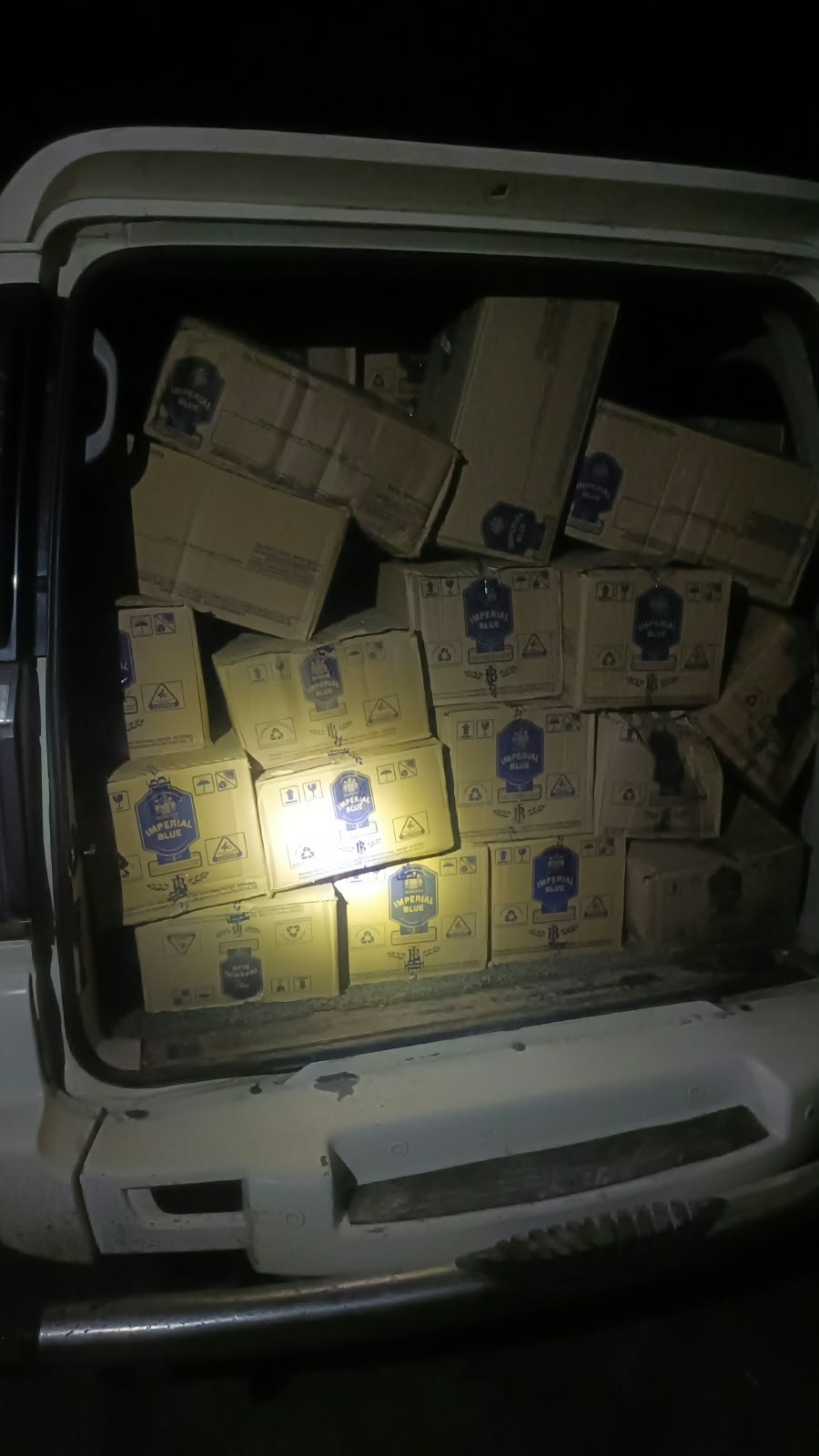 मैयारी में स्कॉर्पियो से 400 लीटर विदेशी शराब बरामद, प्राथमिकी दर्ज