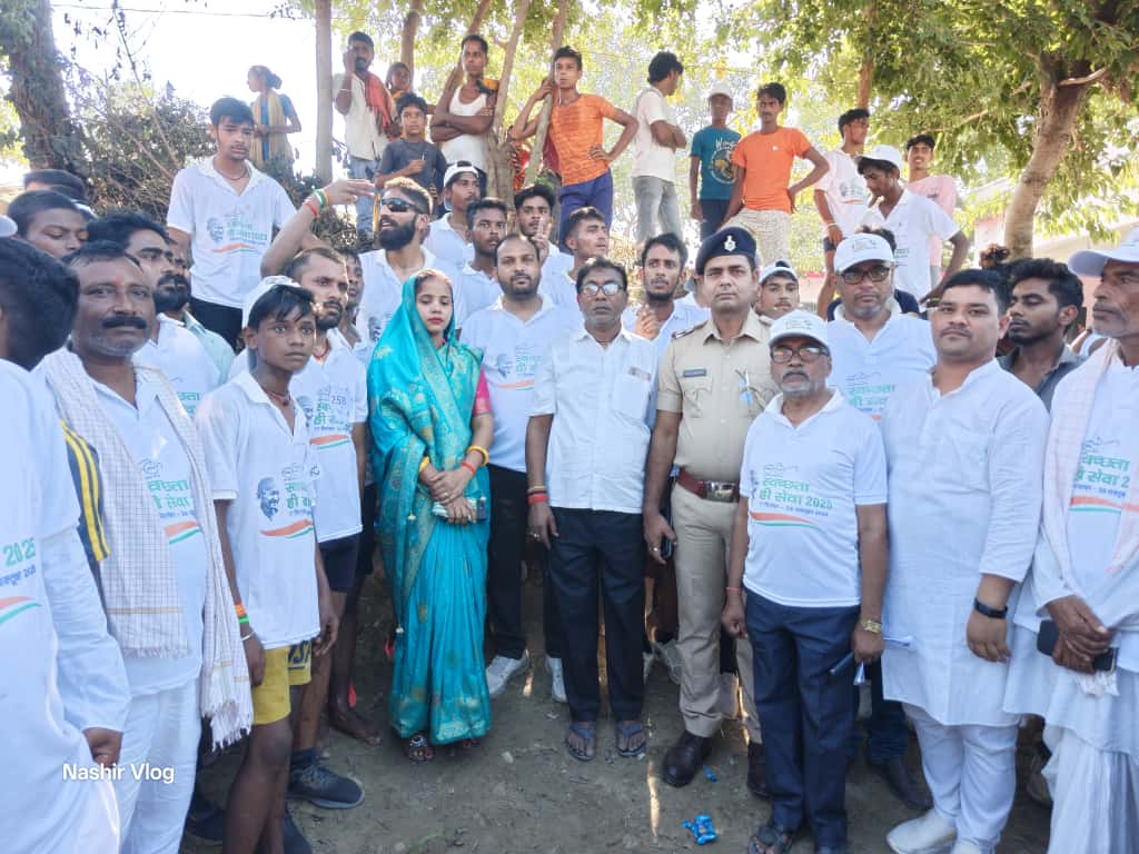मुसरीघरारी में स्वच्छता ही सेवा अभियान के तहत मैराथन दौड़ का आयोजन