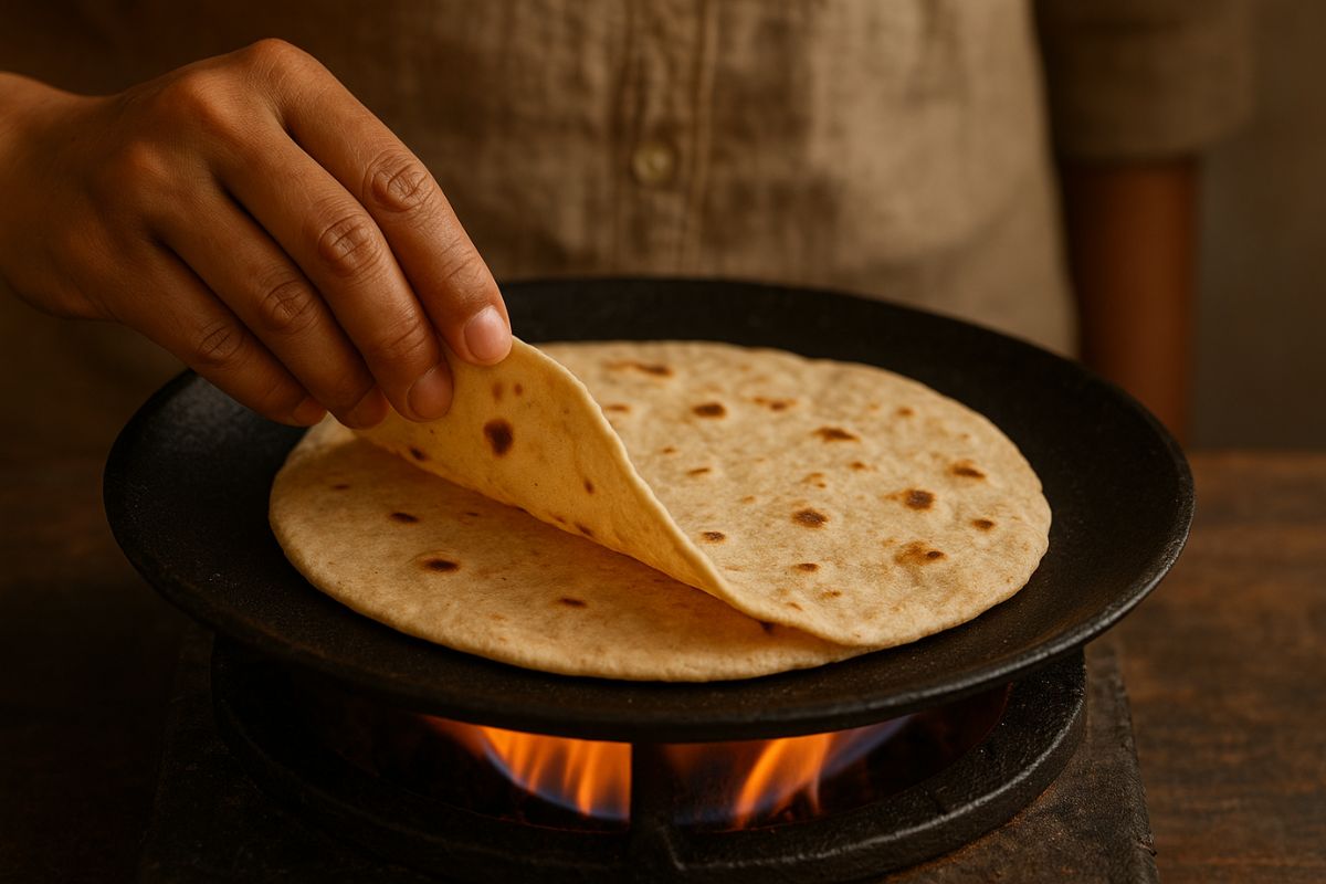 How To Make Perfect Gol Roti: अब नहीं बनेगी टेढ़ी-मेढ़ी रोटी, जानें एकदम गोल रोटियां बनाने का आसान तरीका 3 how to make perfect gol roti 3