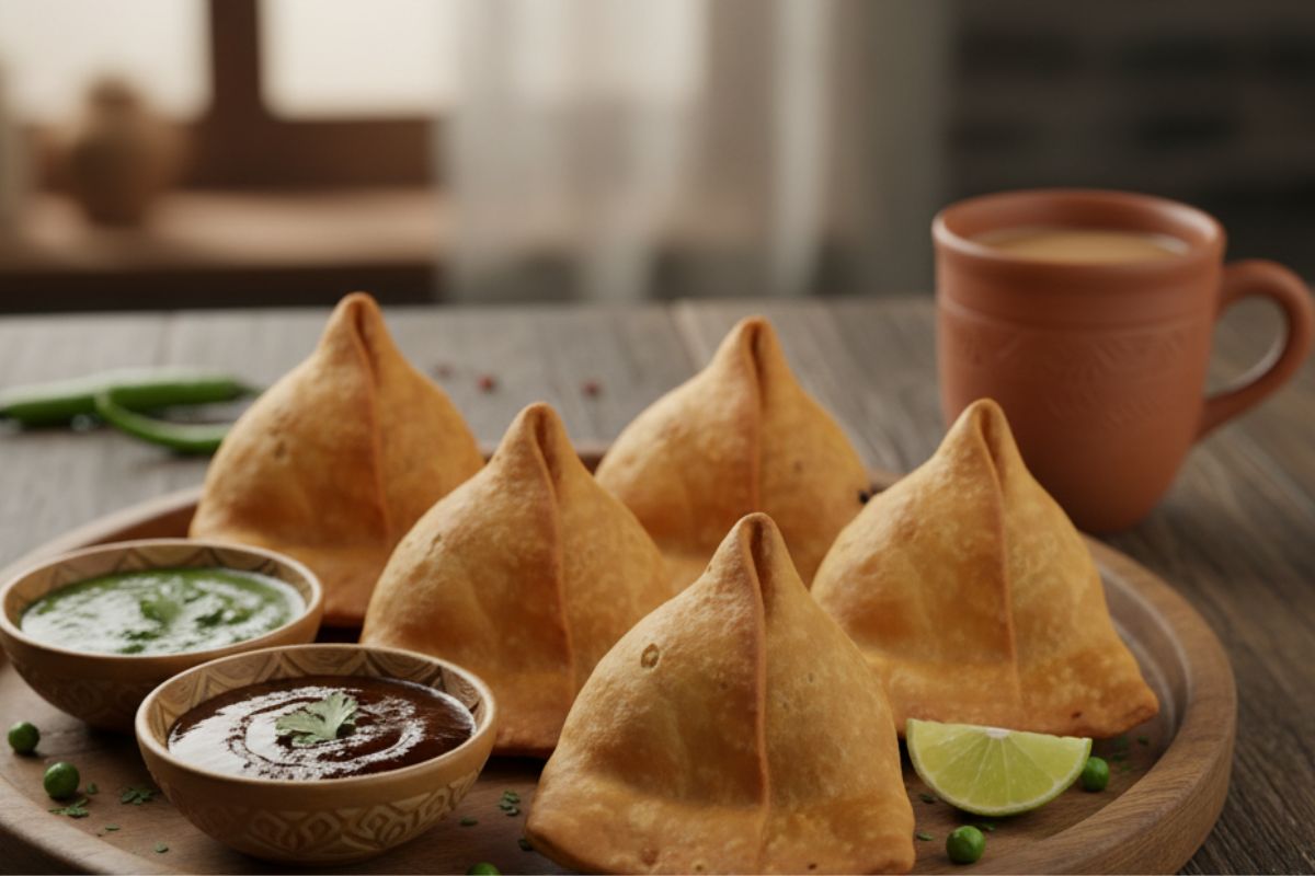 Evening Snacks: शाम की भूख मिटाने का परफेक्ट इलाज, गरमा गरम चाय के साथ ट्राई करें ये 5 क्रिस्पी और चटपटे स्नैक्स 5 samosa